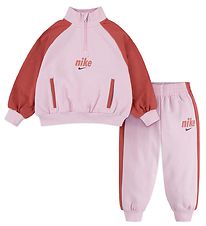 Nike Sweatset - Roze Schuim