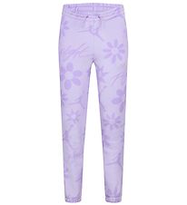 Jordan Sweatpants - Floral Flight - Violet Frozen