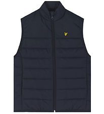 Lyle & Scott Pehmustettu liivi - Dark Laivastonsininen
