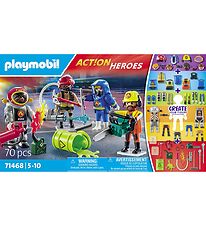 Playmobil Action Hros - My Figurines : Pompiers - 71468 - 70 De