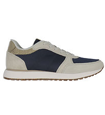 Woden Shoe - Ronja - Navy/Sea Fog Grey