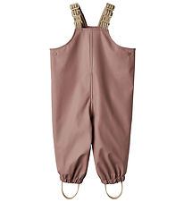 Wheat Pantalon de pluie av. Bretelles - PU - Charlo - Dusty Lila