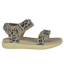 Woden Sandals - Circle line Leo Suede - Leopard