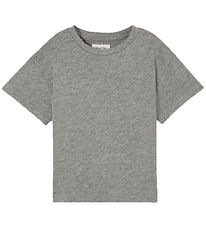 American Vintage Stuttermabolur - Heather Grey