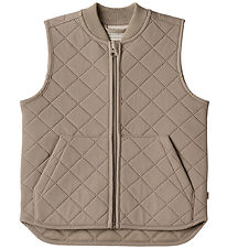 Wheat Gilet Thermique - d - Beige Stone