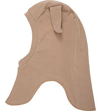 CeLaVi Balaclava w. Ears - Single Layer - Warm Taupe