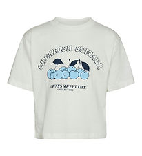 Vero Moda Girl T-shirt - VmCherry - Snow White/Dutch Candy