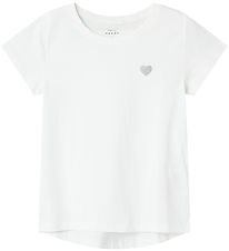 Name It Stuttermabolur - Noos - NkfVioline - Bright White
