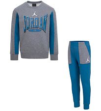 Jordan Sweatset - Retro - Industriell Blue