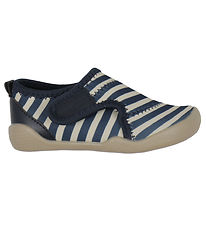 Wheat Badeschuhe - Shawn - Indigo Stripe