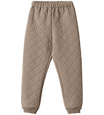 Wheat Thermo Trousers - Alex - Beige Stone