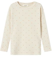 Lil´Atelier Blússa - Rib - NmfGago - Noos - TurtleDove Heart