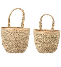 Bloomingville Baskets - Amia - 2-Pack - 24x36/26x41 cm - Seaweed