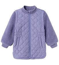 Name It Thermojacke - NmfMember - Quilt - Blue Ice