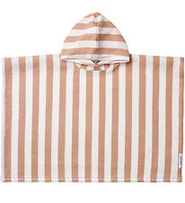 Liewood Kylpyponcho - Paco - White/Toscana Rose
