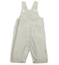 Joha Overalls - Dusty Green/White