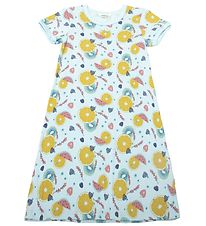 Joha Nightdress - Light Blue w. Fruit