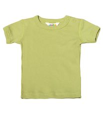 Joha T-Shirt - Rib - Mattgrün