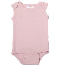 Joha Romper mouwloos - Rib - Dusty Roze