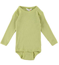 Joha Bodysuit l/s - Rib - Dusty Green