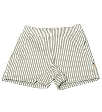 Joha Shorts - Mattgrn/Weies Stipet