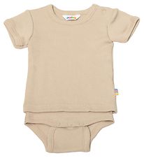 Joha Justaucorps m/c - Rib - Beige