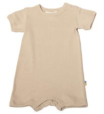 Joha Summer Romper - Rib - Beige