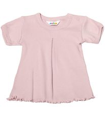 Joha T-shirt - A-Shape - Rib - Dusty Pink