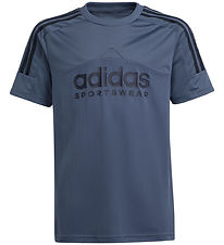 adidas Performance T-Shirt - J Heet UT - Blauw