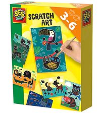 SES Creative Scratch cards - Animal art