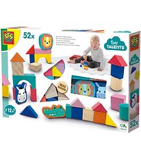 SES Creative Stacking Blocks And Animal Faces