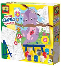 SES Creative Kreatives Spielset - Malen nach Zahlen - Haustiere