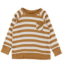 Katvig Blouse - Brown/White Striped