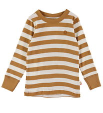 Katvig Blouse - Brown/White Striped