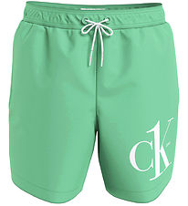 Calvin Klein Swim Trunks - Drawstring - Cabbage