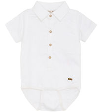 Minymo Hemdromper - s/s - Bright White