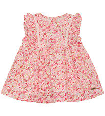 Minymo Kleid - Pink Dogwood m. Blumen
