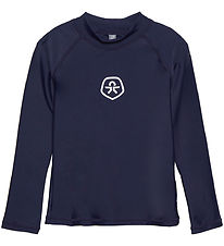 Color Kids Badeshirt - UV40+ - Dress Blues