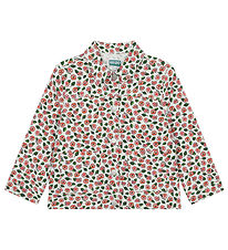 Kenzo Denim Jacket - Ivory/Pink w. Flowers