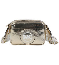 Michael Kors Shoulder Bag - Gold w. Pattern