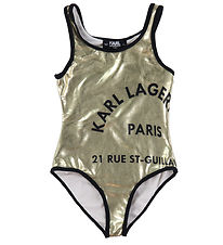 Karl Lagerfeld Swimsuit - Gold w. Black