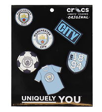 Crocs Pendentif - Manchester City - 5 Pack