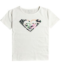 Roxy T-Shirt - Jour Canard Nuit - Blanc comme neige