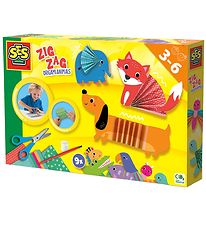 SES Creative Kreatives Spielset - Origami - Zigzag Tiere
