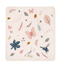 Cam Cam Tapis de Jeu d'Eveil - 80x80 cm - Pressed Leaves Rose