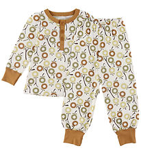 Katvig Pyjama set - Wit m. Appels