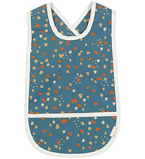 Fabelab Bib - Long - Blue Spruce/Cobblestone