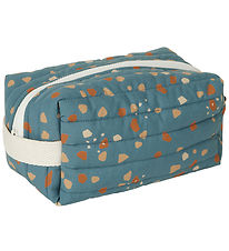 Fabelab Toiletry Bag - Quilted - Blue Spruce/Cobblestone