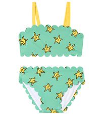 Stella McCartney Kids Bikini - UV50+ - Grün m. Seestern