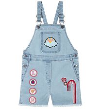 Stella McCartney Kids Overalls - Denim - Light Blue w. Patches